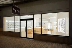 混搭眼镜店90平米眼镜店门面设计效果图欣赏
