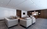 2023中式300平米办公室沙发装修设计效果图欣赏