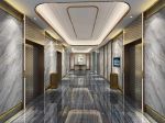 圣名国际大酒店走廊吊顶装修图片赏析2023