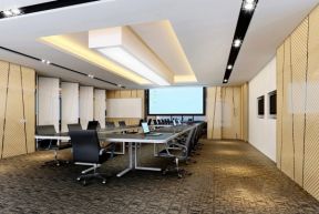 1200平现代风格办公室会议厅吊顶装修设计图