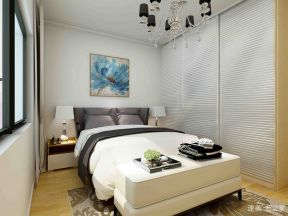 两江新宸现代简约85平二居室卧室装修案例