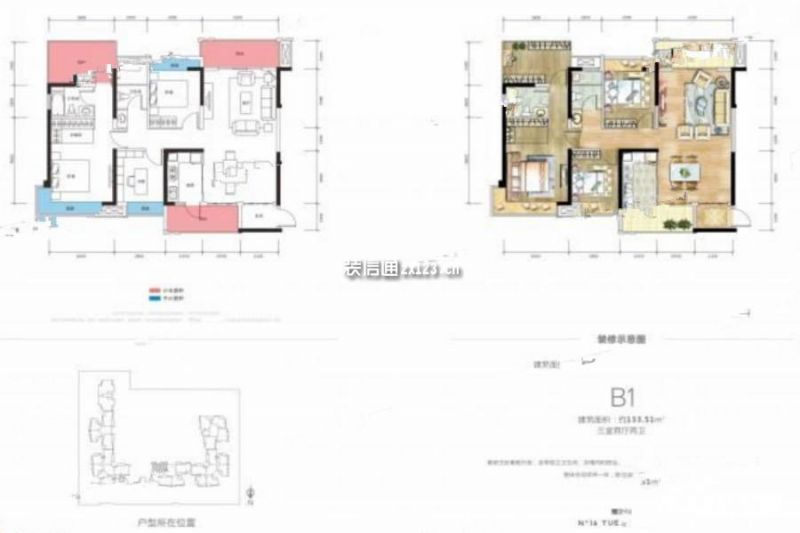 九洲·跃进路16号户型图