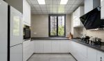 2023现代家庭厨房吊顶装饰设计效果图片