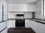 现代风格厨房吊柜整体装修装饰效果图片2023