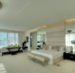 滨江九号128平米现代卧室装修设计背景墙欣赏