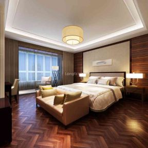 金地芙蓉世家220平米现代四居卧室装修设计效果图