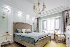温莎国际160㎡四居室美式卧室装修设计图