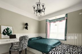 圣水明珠97㎡三居室简美次卧室装修效果图