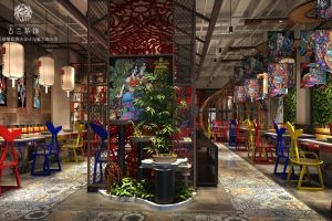 裝飾公司內(nèi)部店面布置