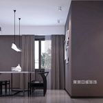 银泰红城175㎡四居室现代极简装修效果图