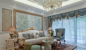 法式客厅装修风格效果图 法式客厅沙发 法式客厅装修效果图