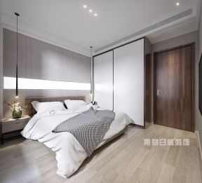 碧堤雅苑155平米三居港式轻奢次卧室装修图片