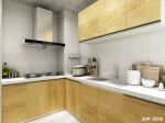 金棕榈北欧75平二居室厨房装修案例