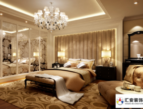 东岘雅居120平米欧式卧室装修设计效果图欣赏