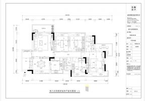 格蘭名筑中式風(fēng)格房屋平面布置裝修圖