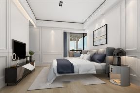 星汇隽庭现代简约220平四居室卧室装修案例