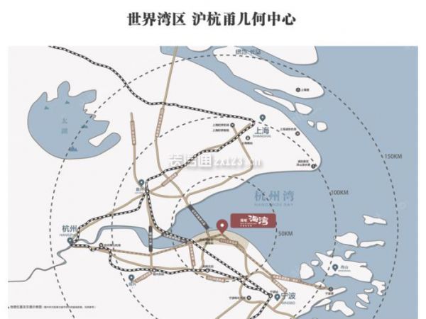 宁波绿地海湾交通图