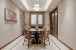 保利江山明珠106平米三居中式餐桌装修设计效果图