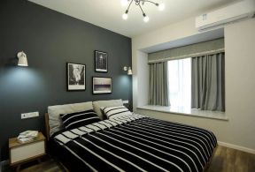 蓝光水岸113平米二居现代卧室装修设计效果图欣赏