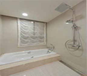 国宾城四居138平米古典浴室装修设计效果图欣赏 