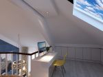 2023现代风格复式楼书房天窗设计效果图赏析