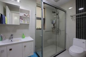合能枫丹铂麓99平新房淋浴房装潢设计效果图欣赏