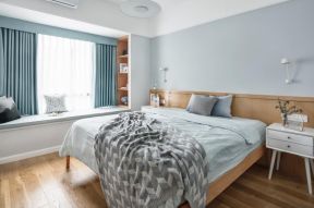90平米三居韩式卧室装修设计效果图欣赏