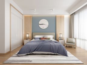 润恒尚园日式150平复式卧室装修案例