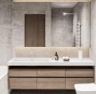小型公寓卫生间浴室柜装修设计图片2023