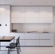小型公寓简约风格开放式厨房装修设计图片