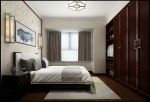 保利中央海岸97平米二居中式卧室装修设计效果图