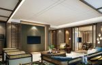 杭州五星级酒店中式套房客厅装修图片
