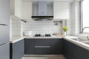 金科天籁城120平米三居欧式厨房装修设计效果图