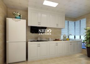 80平米二居室欧式风格厨房装修效果图片