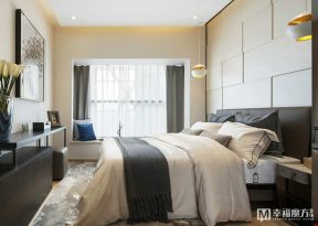 龙湖时代天街现代87平二居室卧室装修案例