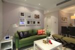 蓝光coco金沙现代简约72平二居室客厅装修案例