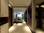 中海景阳公馆99平米三居现代走廊装修设计效果图