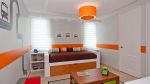 现代风格12平儿童房室内颜色搭配设计装修效果图