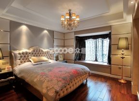 望江橡树林法式132平三居室卧室装修案例