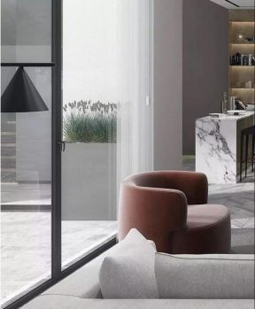 2020家庭休闲区装饰 创意沙发椅效果图 简约沙发椅 
