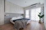 115平米家庭主卧室床头壁柜装修效果图片赏析