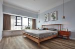 中央中冶公园北欧89平三居室卧室装修案例