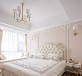隆鑫十里画卷法式98平三居室卧室装修案例