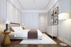 保利林语溪140平米三居现代卧室装修设计效果图