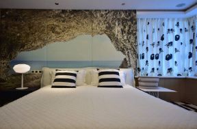  远洋城75平米二居现代卧室装修设计效果图