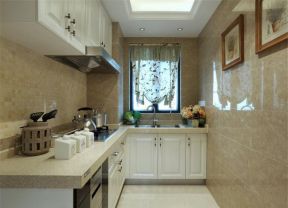 洲际亚洲湾简欧131平三居室厨房装修案例