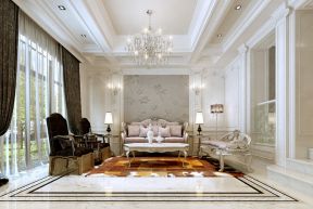 龙湖区江畔220平米欧式客厅沙发装修设计效果图