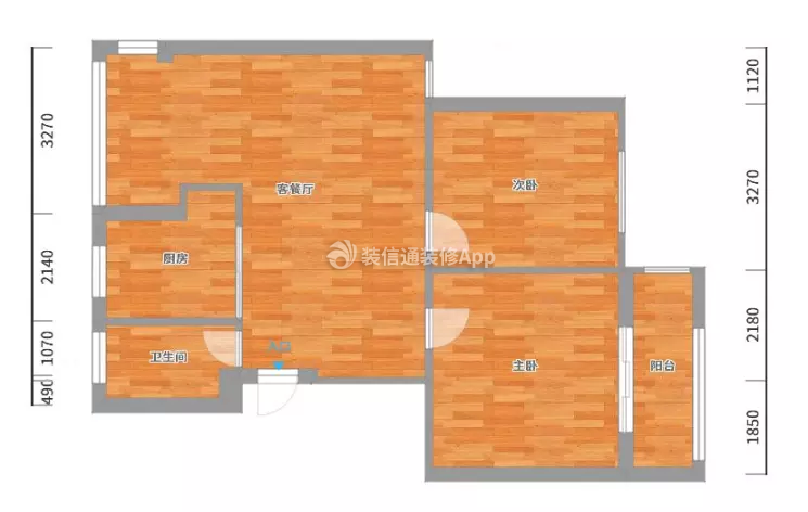 鹿鳴苑105平現(xiàn)代風(fēng)格房子裝修平面設(shè)計(jì)圖