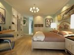 红星法兰郡欧式风格卧室实木地板设计效果图片