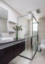 翰林国际轻奢风格卫生间淋浴房设计效果图片